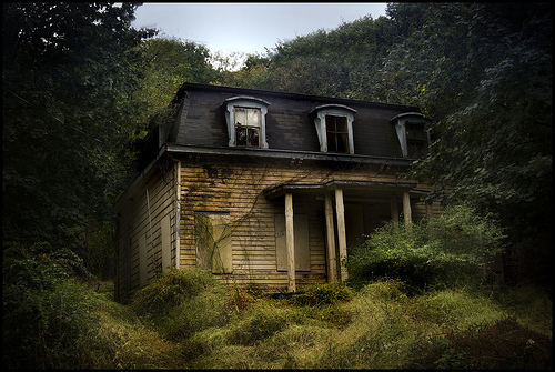 maison abandonnée