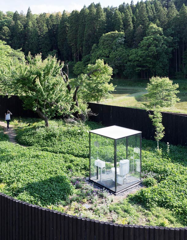 toilettes transparentes