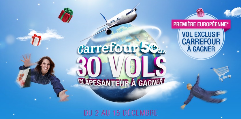 Carrefour Vol en Apesanteur