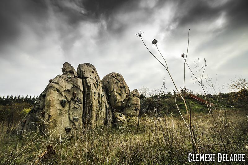 parc d'attraction abandonné