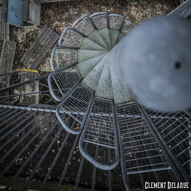 parc d'attraction abandonné