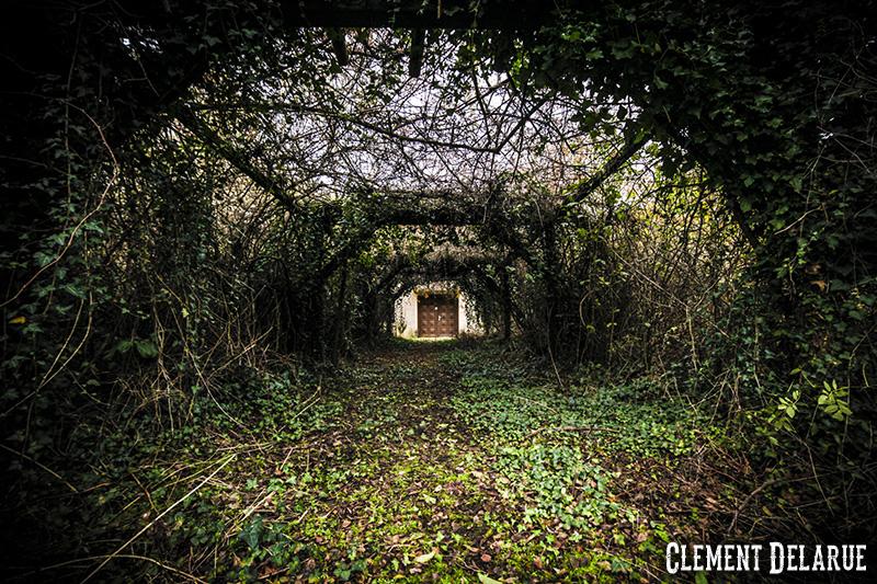 parc d'attraction abandonné