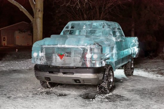 Canadian Tire pick-up glace