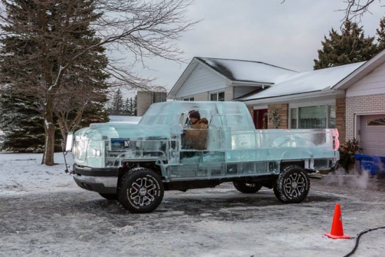 Canadian Tire pick-up glace