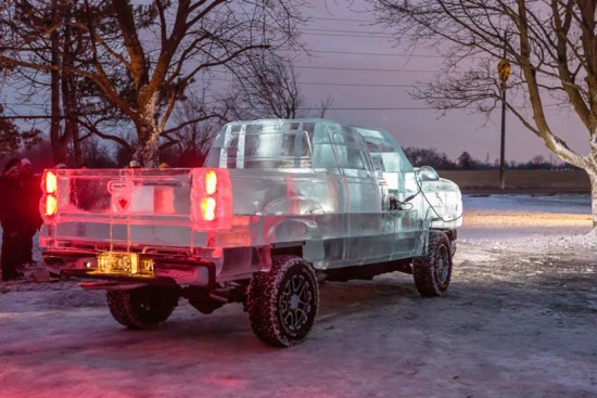 Canadian Tire pick-up glace