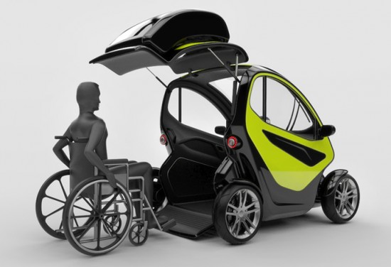 voiture électrique handicapés