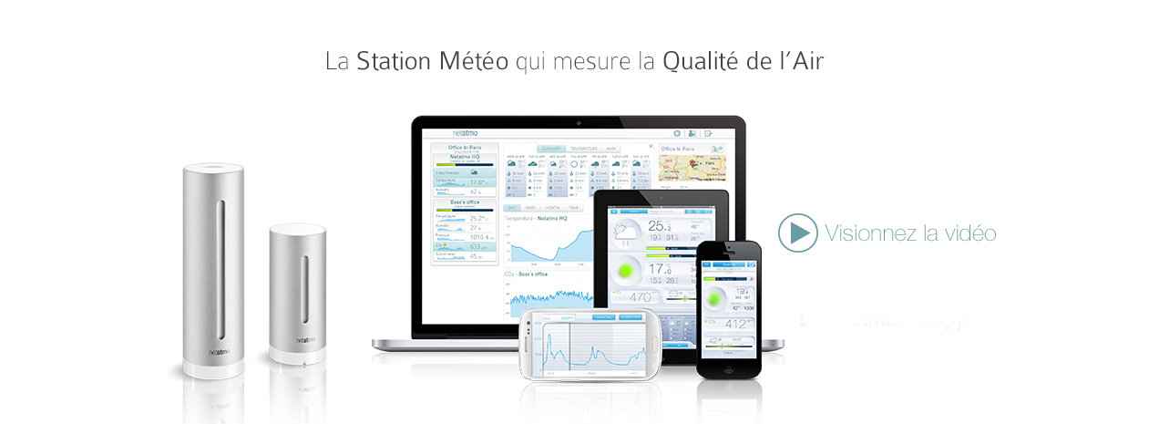 station météo connectée Netatmo