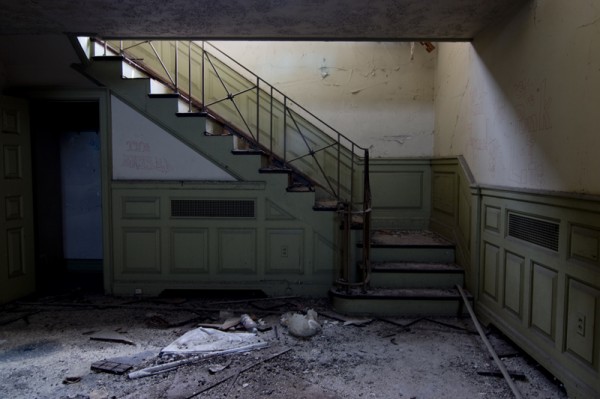 hôtel abandonné