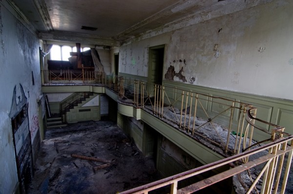 hôtel abandonné