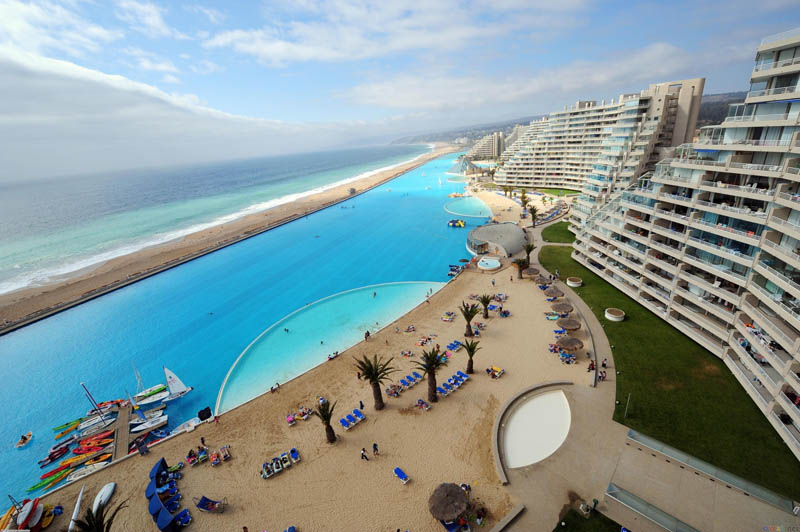 piscine hôtel San Alfonso del Mar