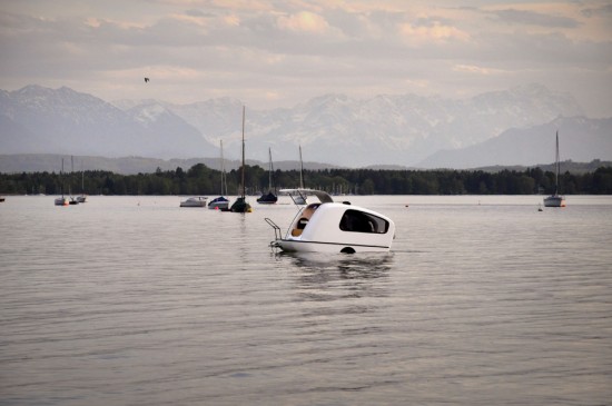 Sealander camping car amphibie 