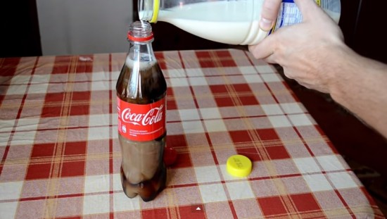 coca cola lait