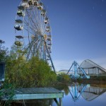 parc d'attraction abandonné