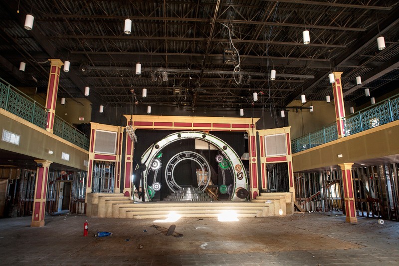 parc d'attraction abandonné