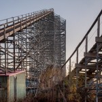 parc d'attraction abandonné