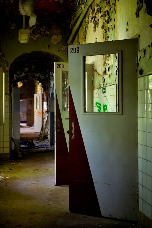 hôpital pour enfants abandonné