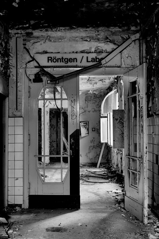 hôpital pour enfants abandonné