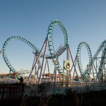parc d'attraction abandonné