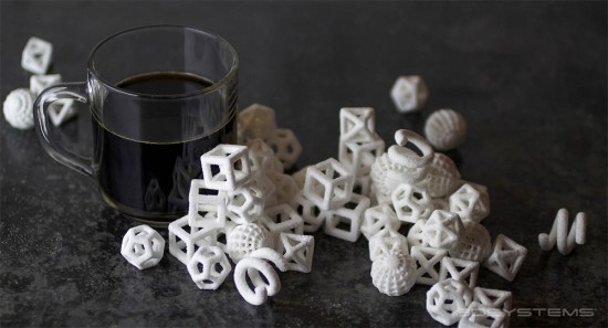 sucre imprimé en 3D