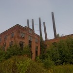 centrale à charbon abandonnée