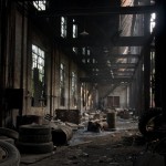 centrale à charbon abandonnée