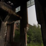 centrale à charbon abandonnée