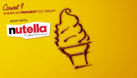 glaces Nutella