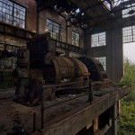 centrale à charbon abandonnée