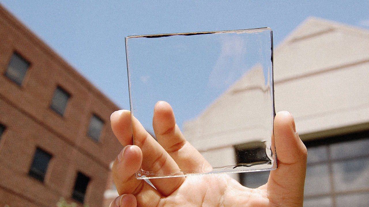 panneaux photovoltaïques transparents