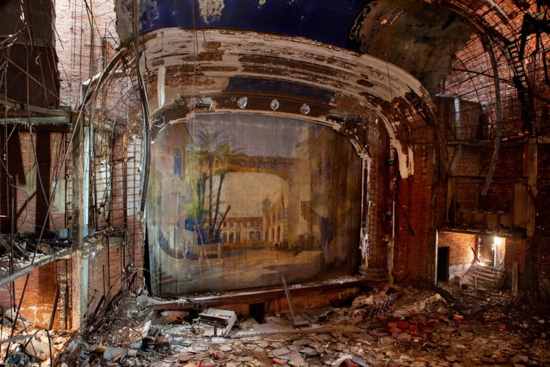 Théâtre abandonné