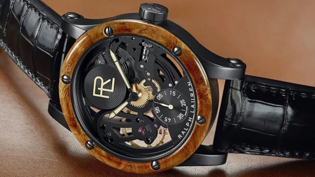 montre Skeleton Automotive Ralph Lauren