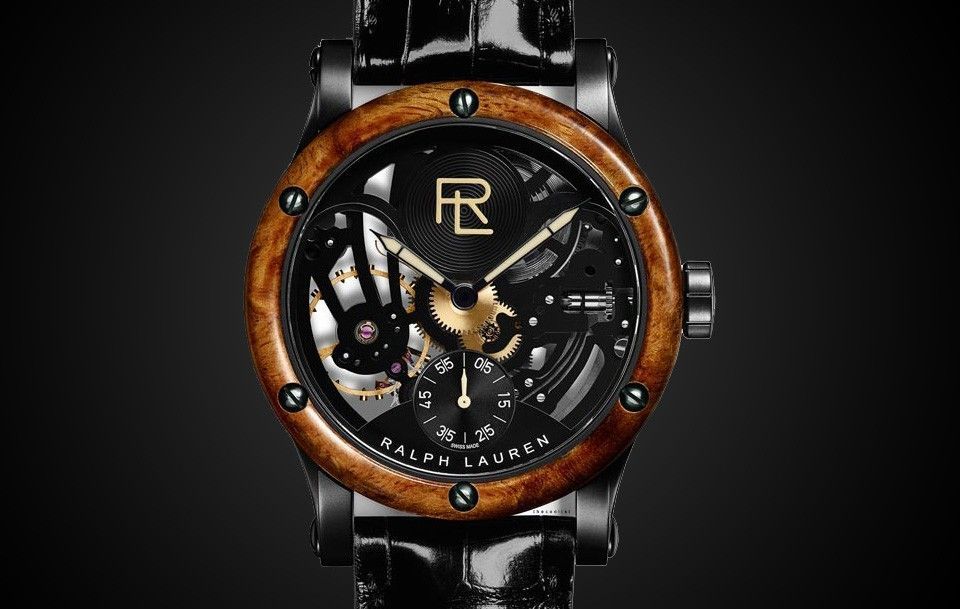 montre Skeleton Automotive Ralph Lauren