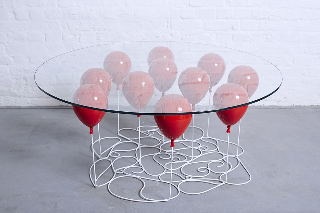 table basse UP Balloon Christopher Duffy