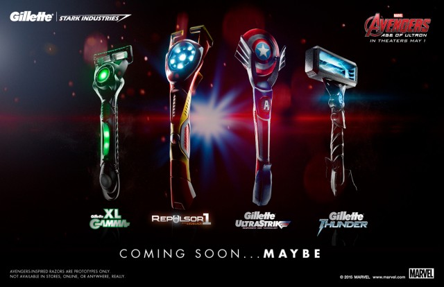 rasoirs Gillette Avengers