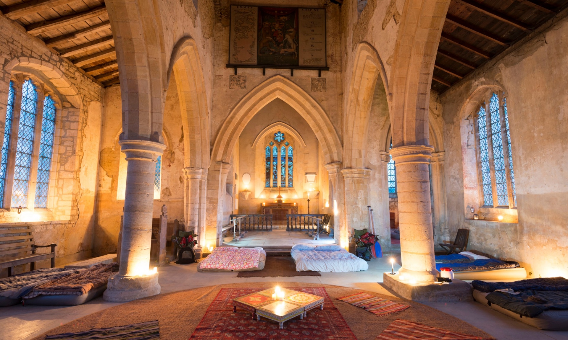 Dormir dans une église Churches Conservation Trust
