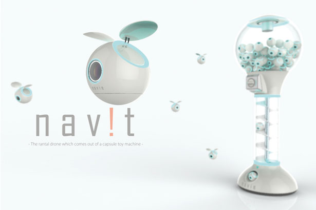 Navit distributeur automatique drones