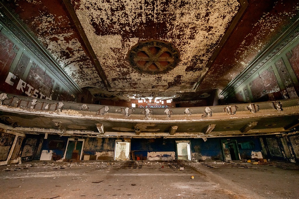 Théâtre abandonné Majestic Theater History