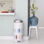 Brabantia poubelle Retro Bin Silent Pauline Coulour