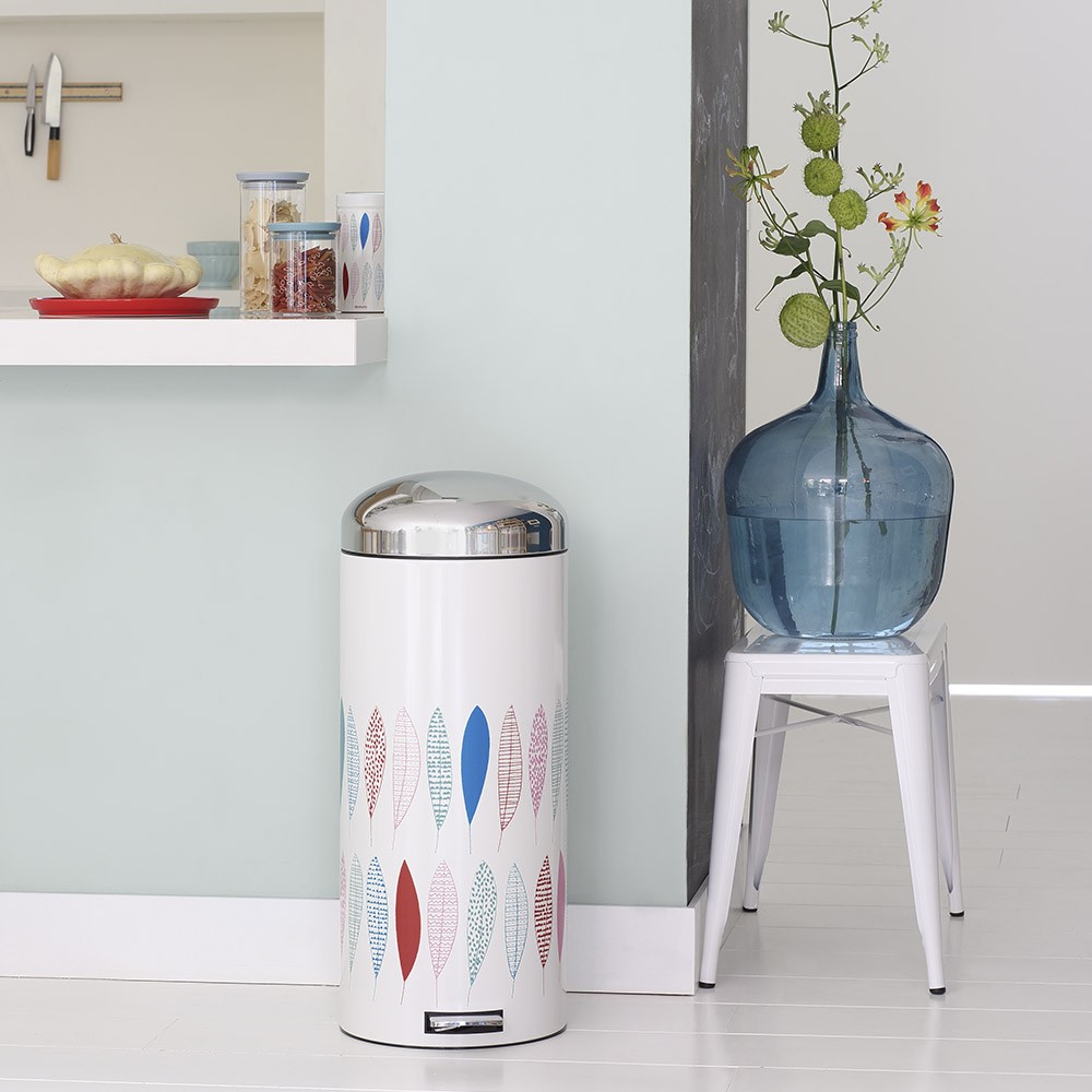 Brabantia poubelle Retro Bin Silent Pauline Coulour