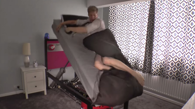 High Voltage Ejector Bed Colin Furze