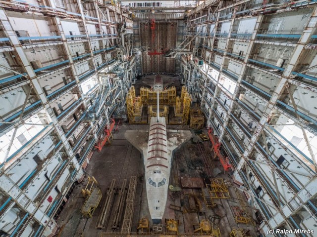 navette spatiale abandonnée bourane