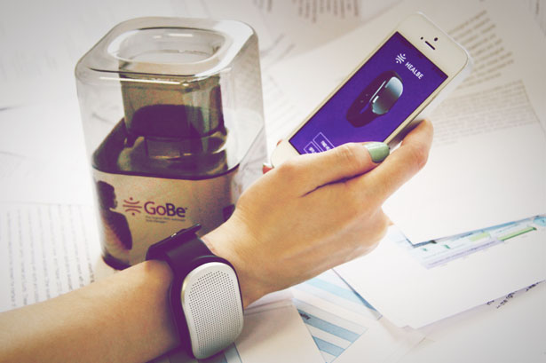 wearable GoBe HealBe