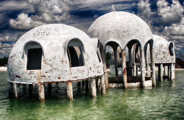 City Guide Floride domes abandonnes de Cape Romano