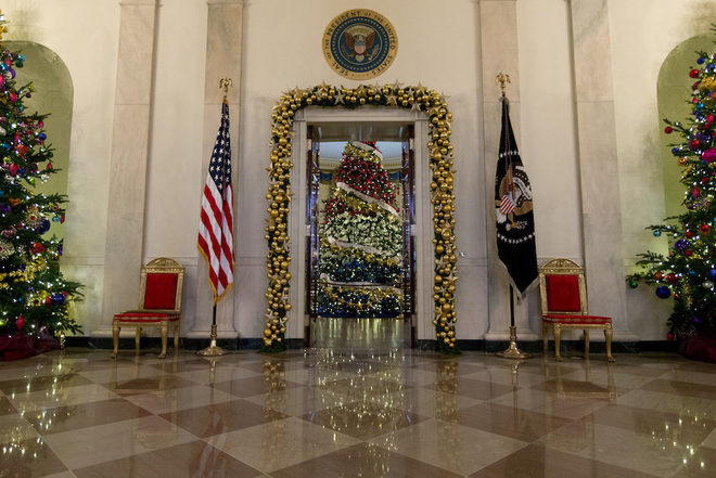 décorations de Noël de la Maison Blanche