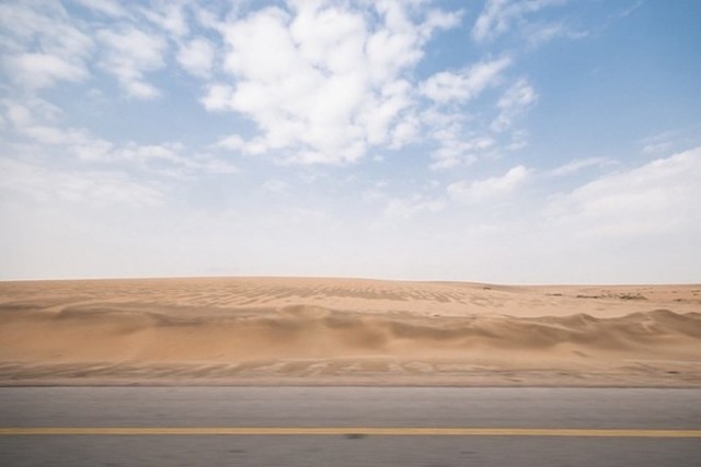 lieux de tournage du nouveau Star Wars rub al khali desert