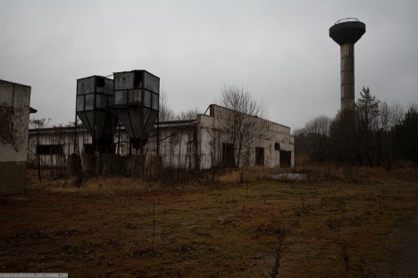 bâtiments abandonnés urbex Russie rurale Swine City
