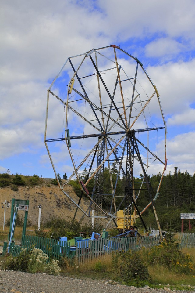 parcs d'attractions abandonnés