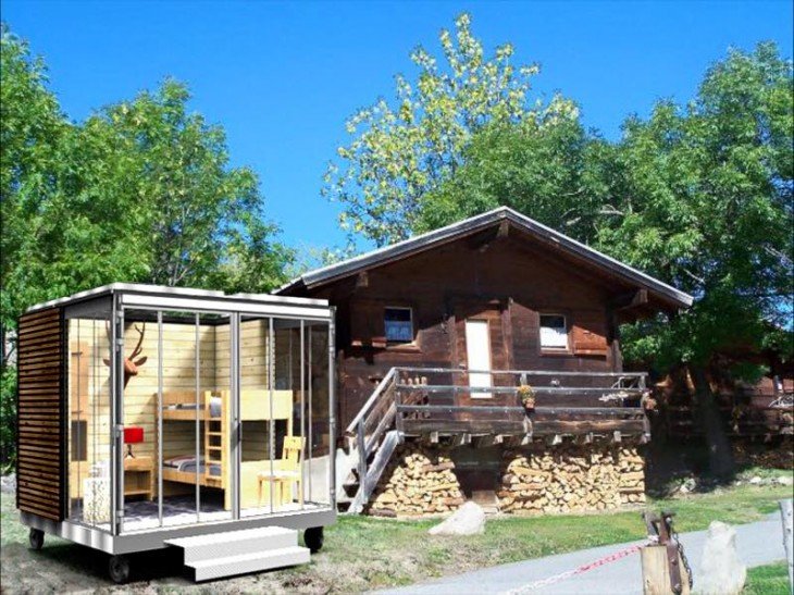 Un Cube dans mon jardin by Frédéric Tabary