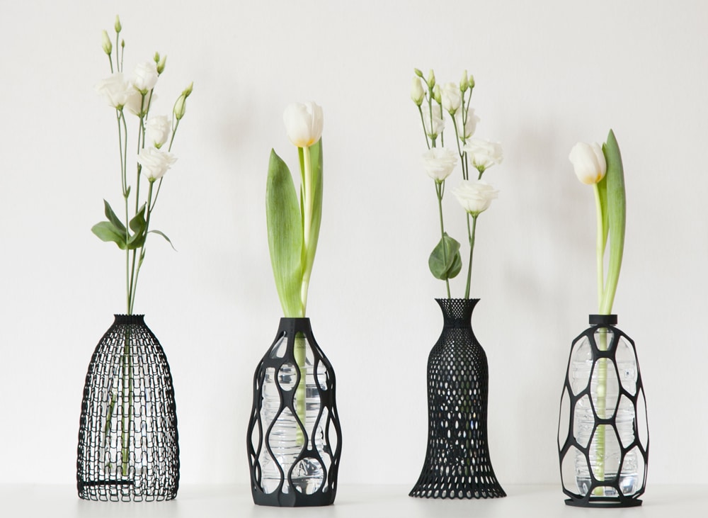 Libero Rutilo vases imprimés en 3D