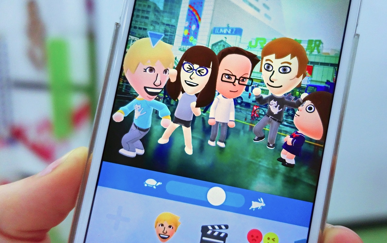 Miitomo premier jeu smartphone Nintendo